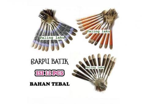 Garpu Batik -Stainless Tebal