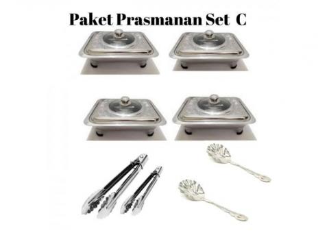 Paket Prasmanan SET C 8 pcs Stainless Steel